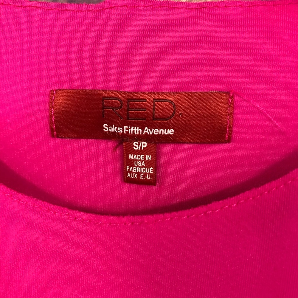 Sleeveless Ruffle Shell Top - Pink - Picture 2 of 2